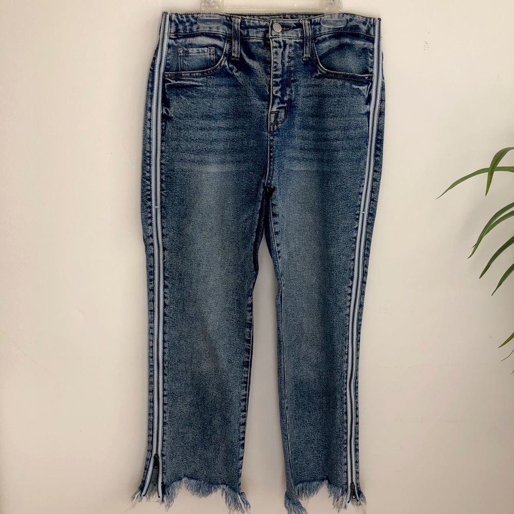 wild fable High Waisted Zip Up Jeans